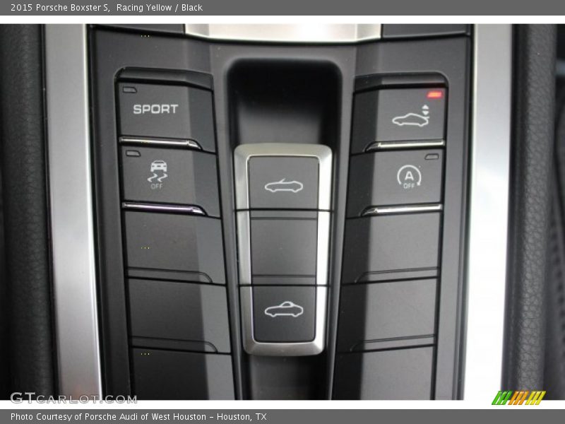Racing Yellow / Black 2015 Porsche Boxster S