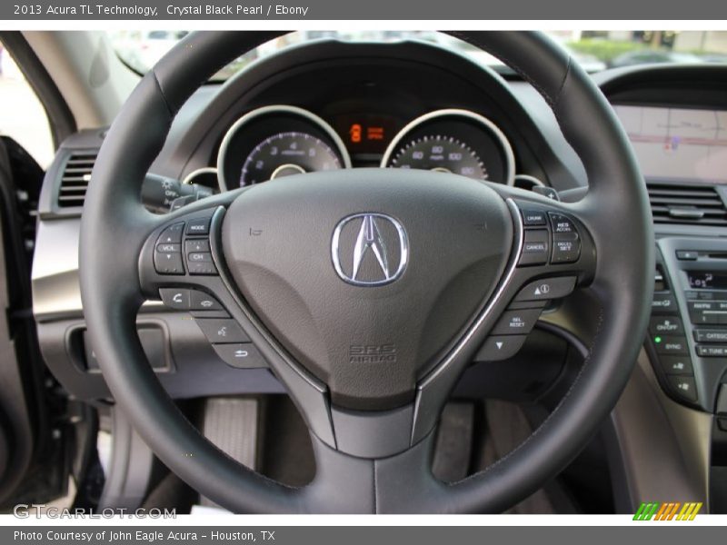 Crystal Black Pearl / Ebony 2013 Acura TL Technology