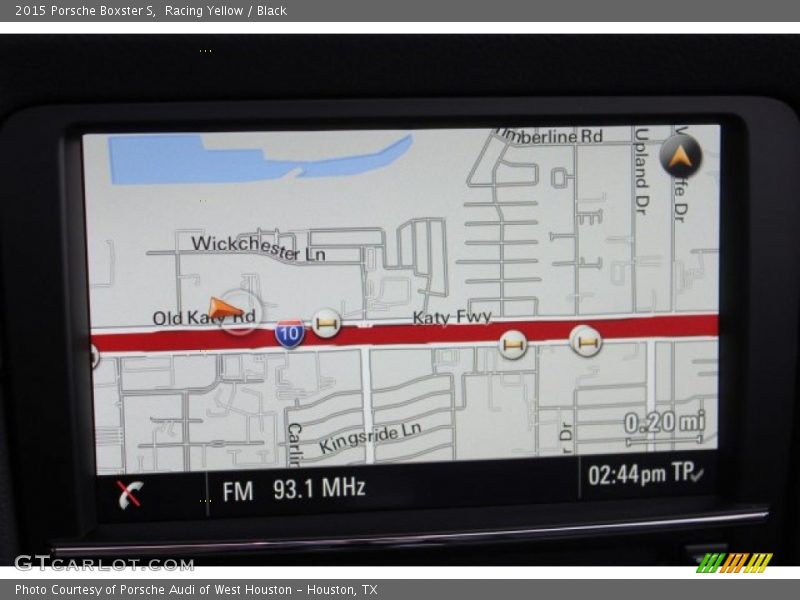 Racing Yellow / Black 2015 Porsche Boxster S