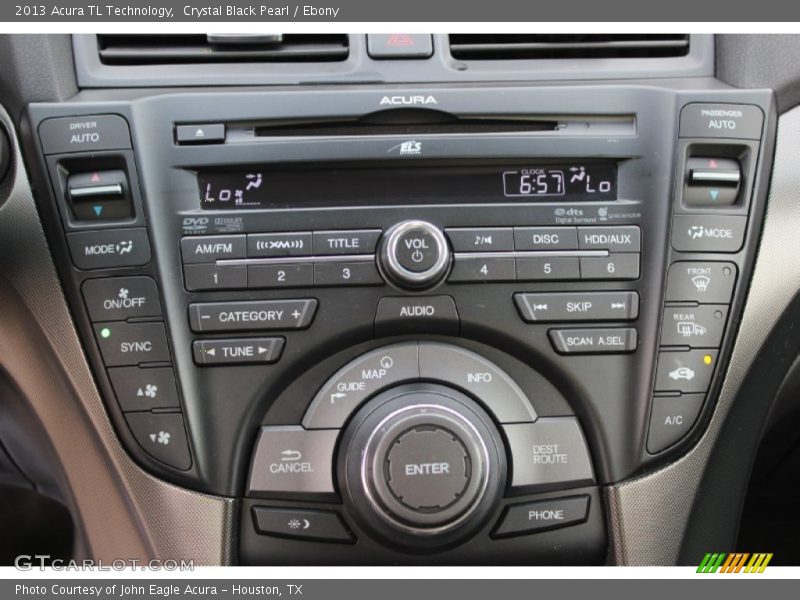 Crystal Black Pearl / Ebony 2013 Acura TL Technology