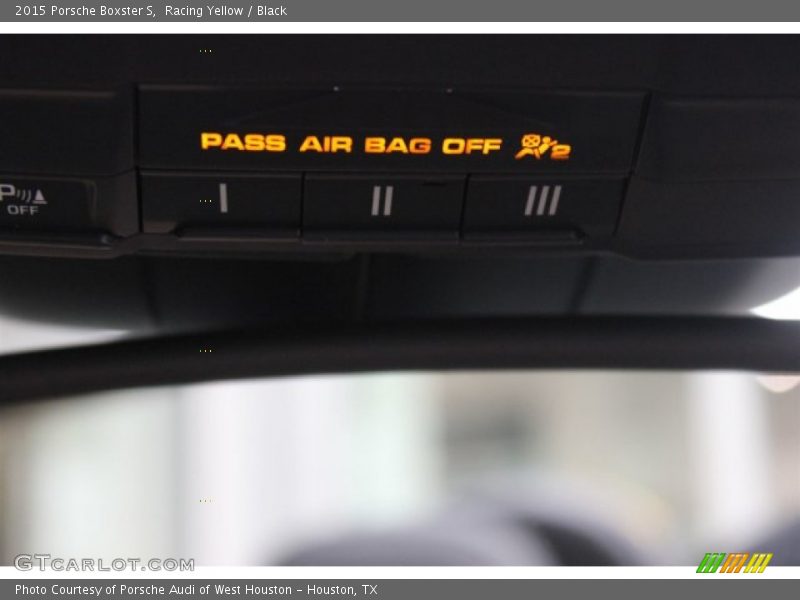 Racing Yellow / Black 2015 Porsche Boxster S