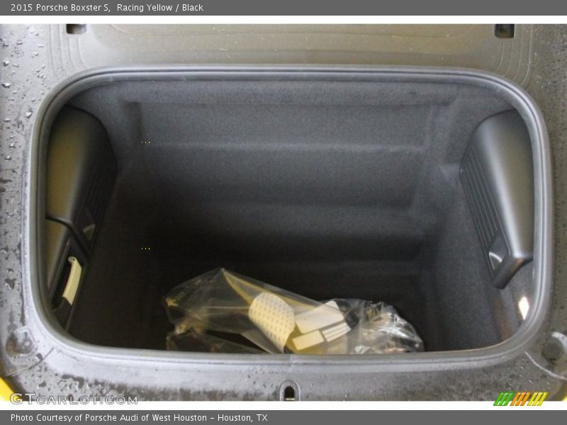 Racing Yellow / Black 2015 Porsche Boxster S