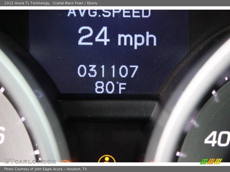 Crystal Black Pearl / Ebony 2013 Acura TL Technology