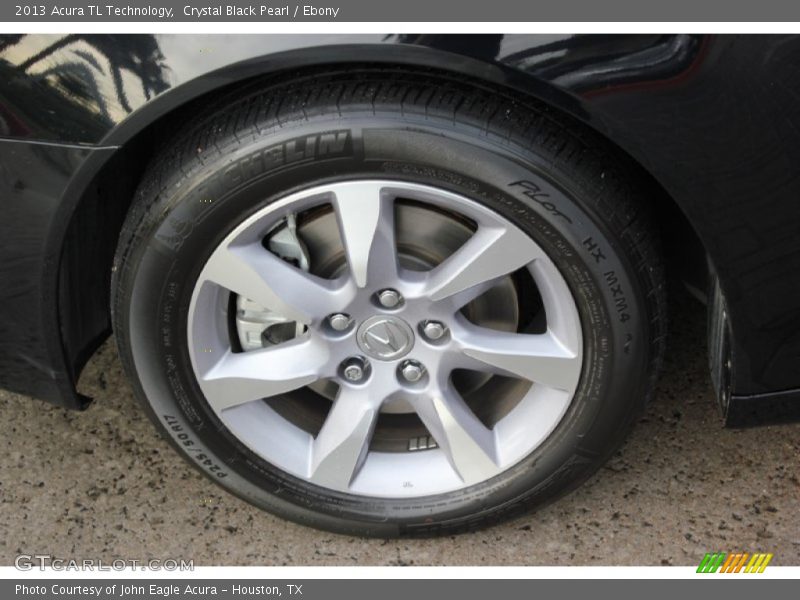 Crystal Black Pearl / Ebony 2013 Acura TL Technology