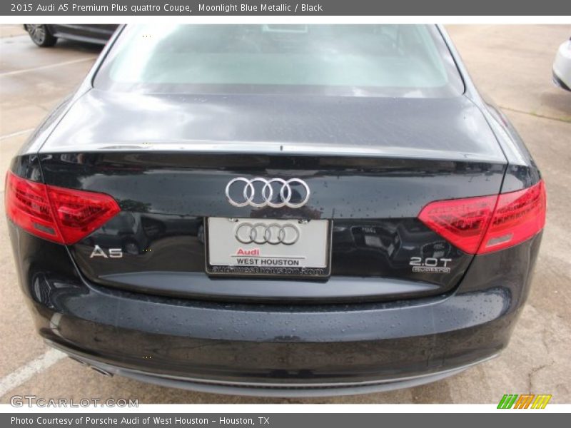 Moonlight Blue Metallic / Black 2015 Audi A5 Premium Plus quattro Coupe