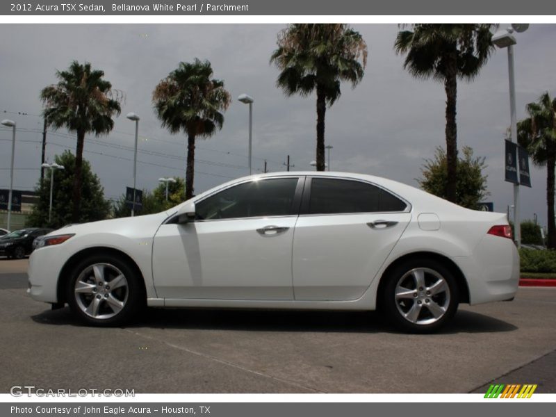 Bellanova White Pearl / Parchment 2012 Acura TSX Sedan
