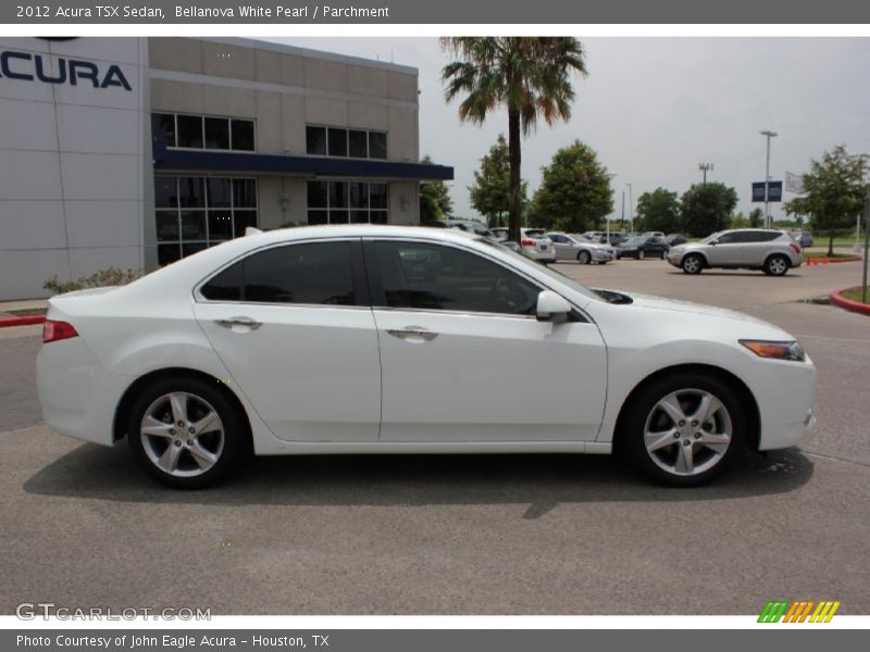 Bellanova White Pearl / Parchment 2012 Acura TSX Sedan