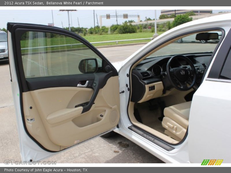 Bellanova White Pearl / Parchment 2012 Acura TSX Sedan