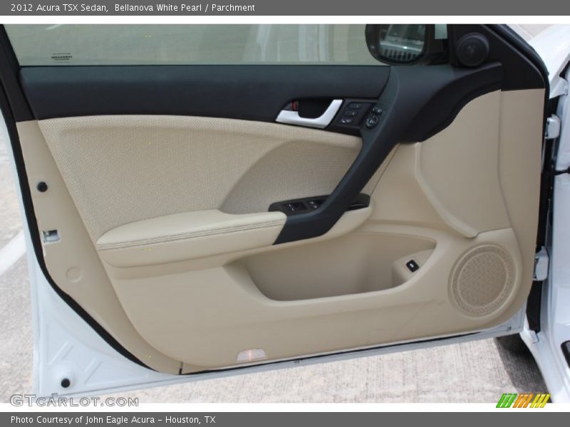 Bellanova White Pearl / Parchment 2012 Acura TSX Sedan