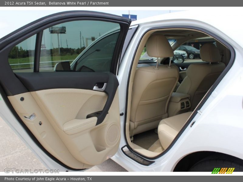 Bellanova White Pearl / Parchment 2012 Acura TSX Sedan
