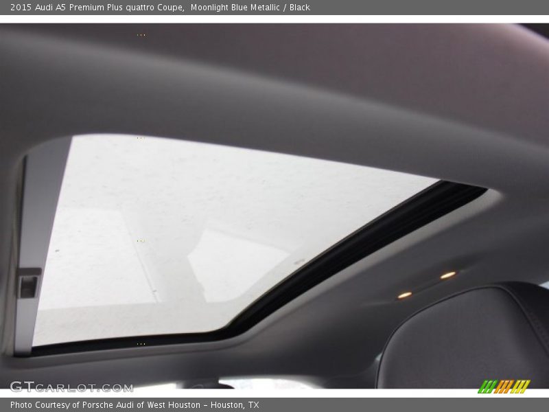 Moonlight Blue Metallic / Black 2015 Audi A5 Premium Plus quattro Coupe