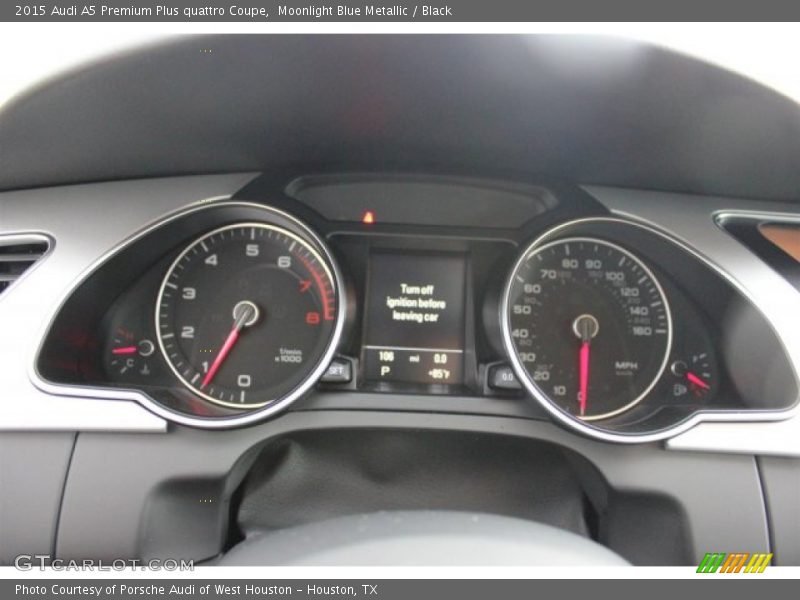  2015 A5 Premium Plus quattro Coupe Premium Plus quattro Coupe Gauges