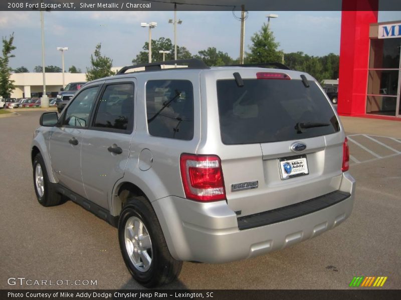 Silver Metallic / Charcoal 2008 Ford Escape XLT