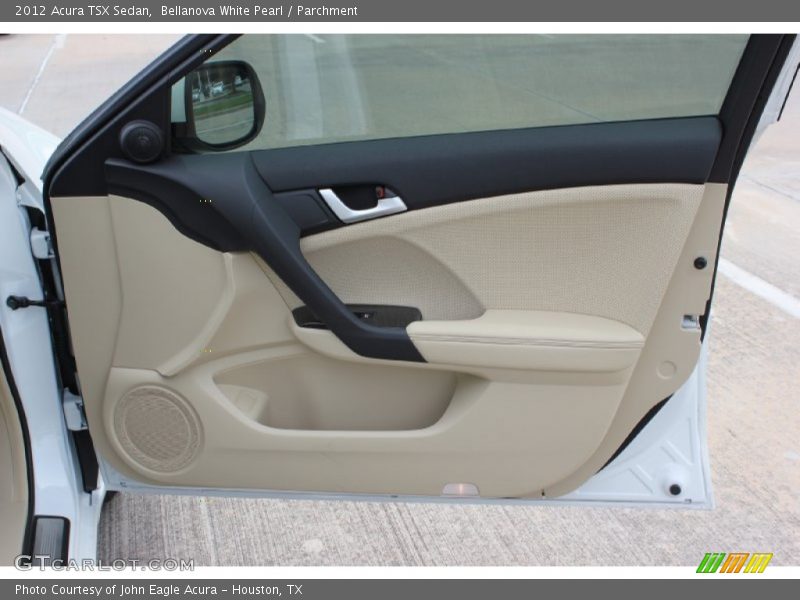 Bellanova White Pearl / Parchment 2012 Acura TSX Sedan