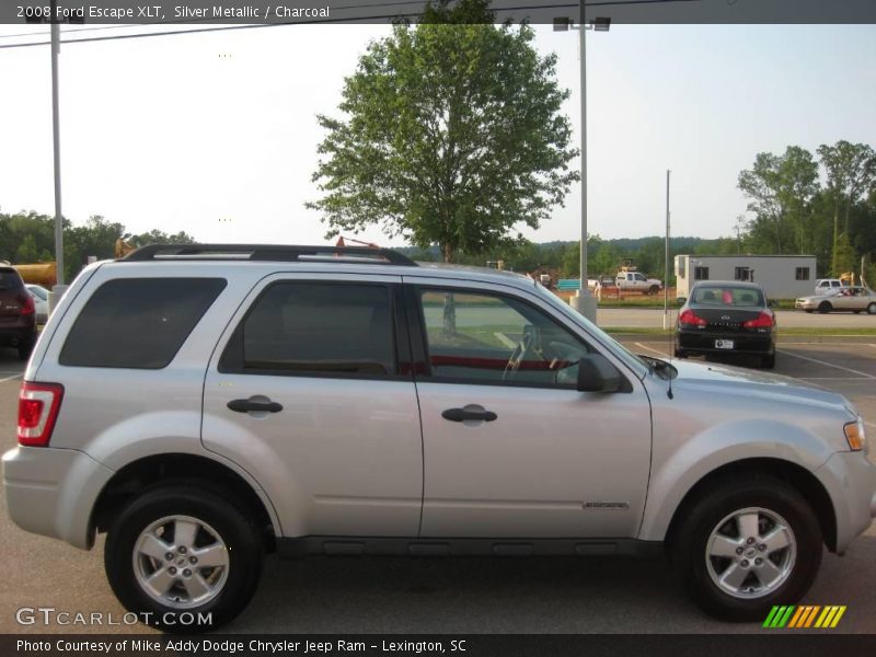 Silver Metallic / Charcoal 2008 Ford Escape XLT