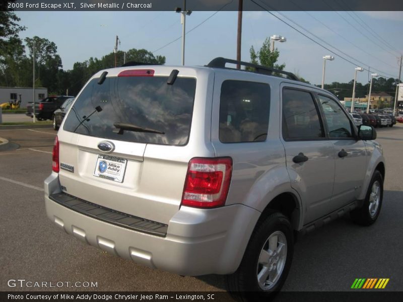 Silver Metallic / Charcoal 2008 Ford Escape XLT