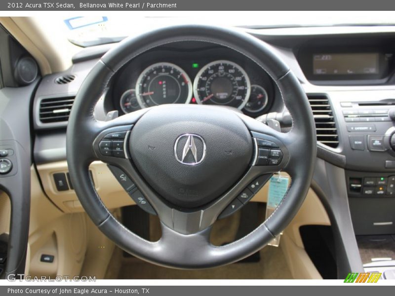 Bellanova White Pearl / Parchment 2012 Acura TSX Sedan
