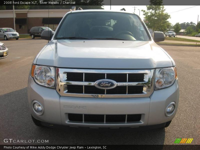 Silver Metallic / Charcoal 2008 Ford Escape XLT