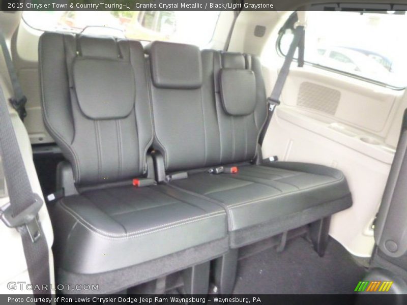 Granite Crystal Metallic / Black/Light Graystone 2015 Chrysler Town & Country Touring-L
