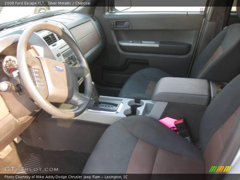 Silver Metallic / Charcoal 2008 Ford Escape XLT