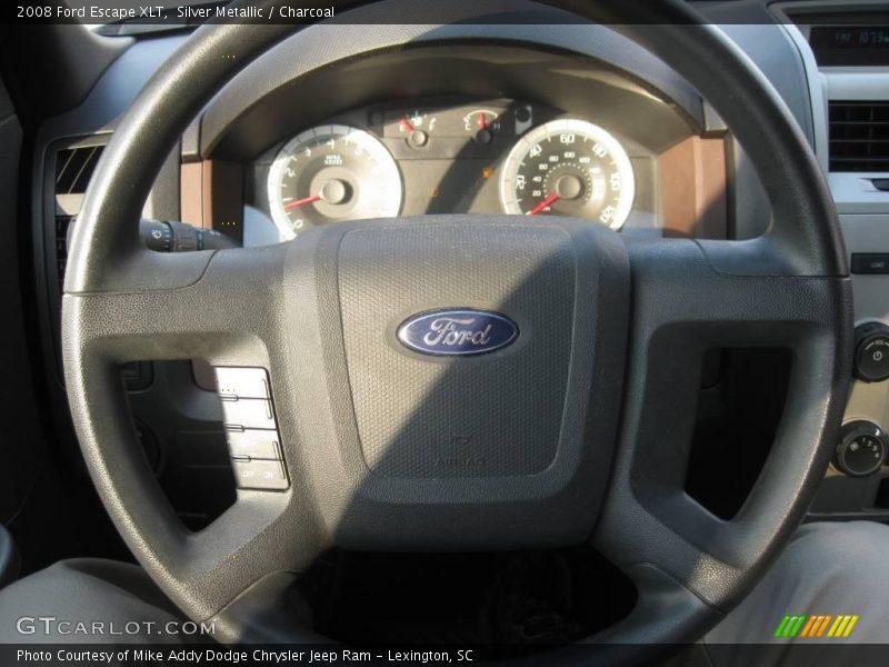 Silver Metallic / Charcoal 2008 Ford Escape XLT