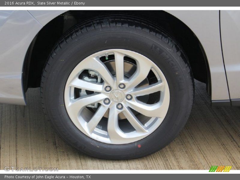 Slate Silver Metallic / Ebony 2016 Acura RDX