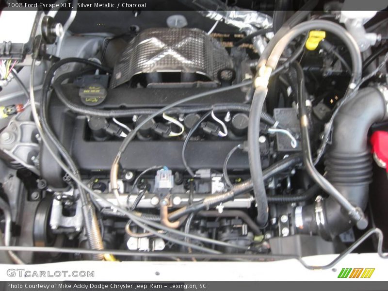 Silver Metallic / Charcoal 2008 Ford Escape XLT