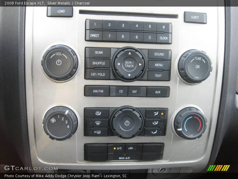 Silver Metallic / Charcoal 2008 Ford Escape XLT