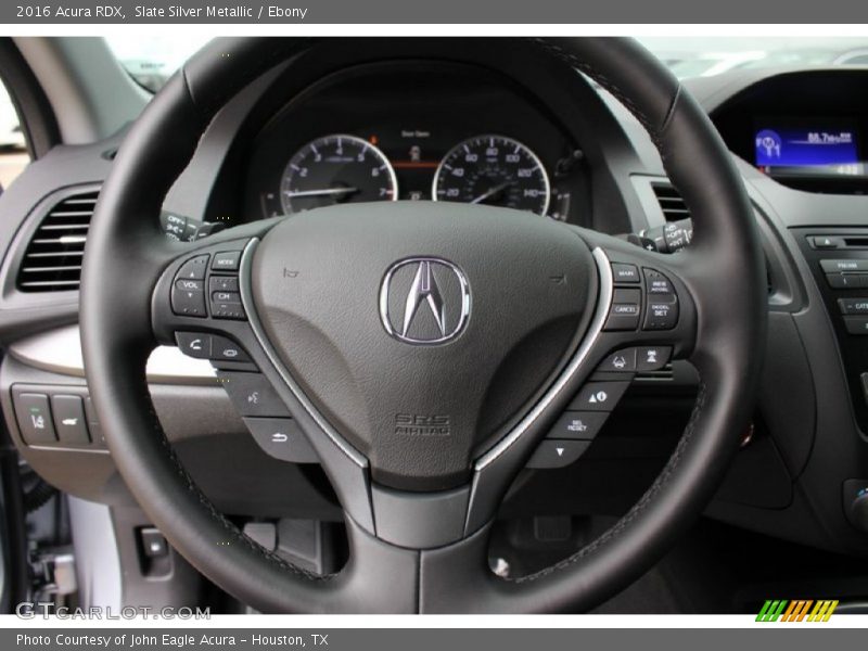 Slate Silver Metallic / Ebony 2016 Acura RDX