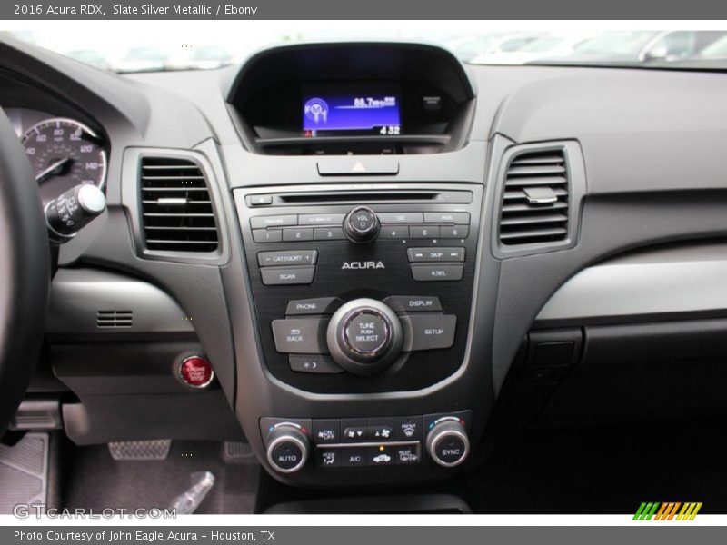 Slate Silver Metallic / Ebony 2016 Acura RDX