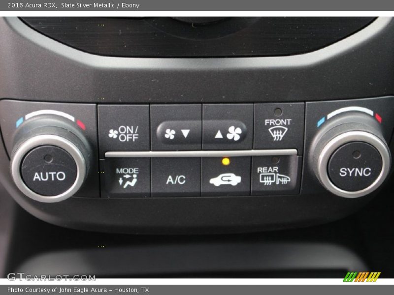 Slate Silver Metallic / Ebony 2016 Acura RDX