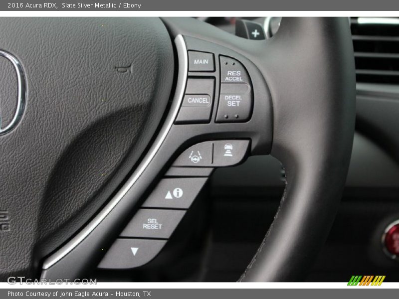 Slate Silver Metallic / Ebony 2016 Acura RDX