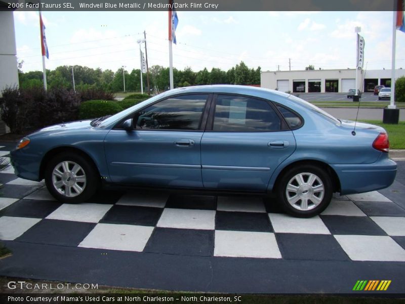 Windveil Blue Metallic / Medium/Dark Flint Grey 2006 Ford Taurus SEL