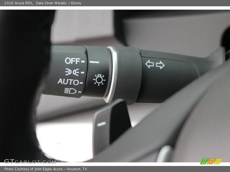 Slate Silver Metallic / Ebony 2016 Acura RDX