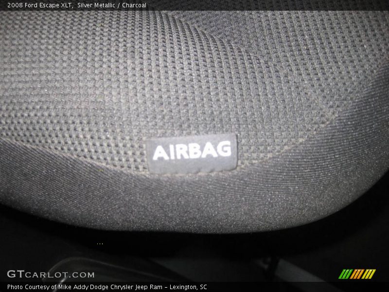 Silver Metallic / Charcoal 2008 Ford Escape XLT