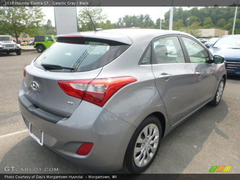 Galactic Gray / Black 2016 Hyundai Elantra GT