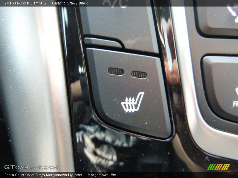 Galactic Gray / Black 2016 Hyundai Elantra GT