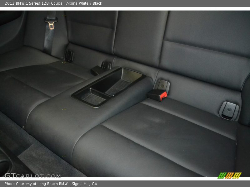 Alpine White / Black 2012 BMW 1 Series 128i Coupe