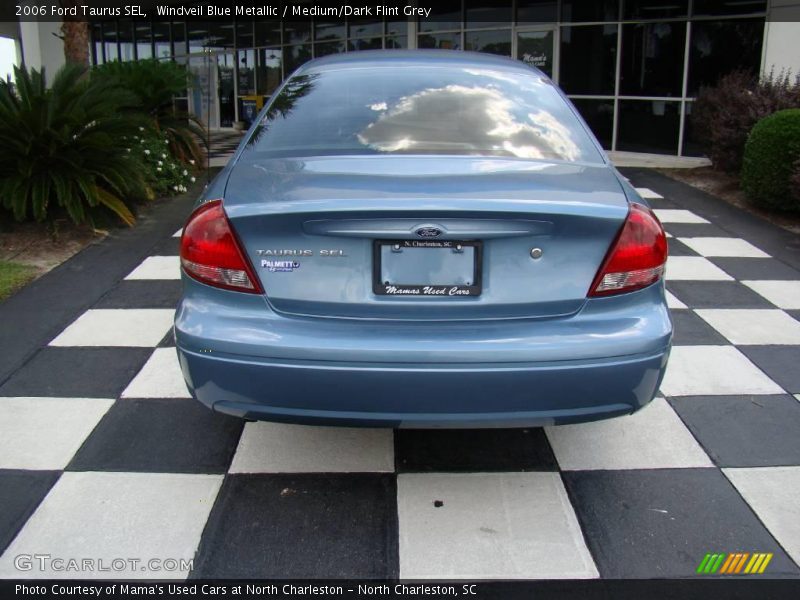 Windveil Blue Metallic / Medium/Dark Flint Grey 2006 Ford Taurus SEL