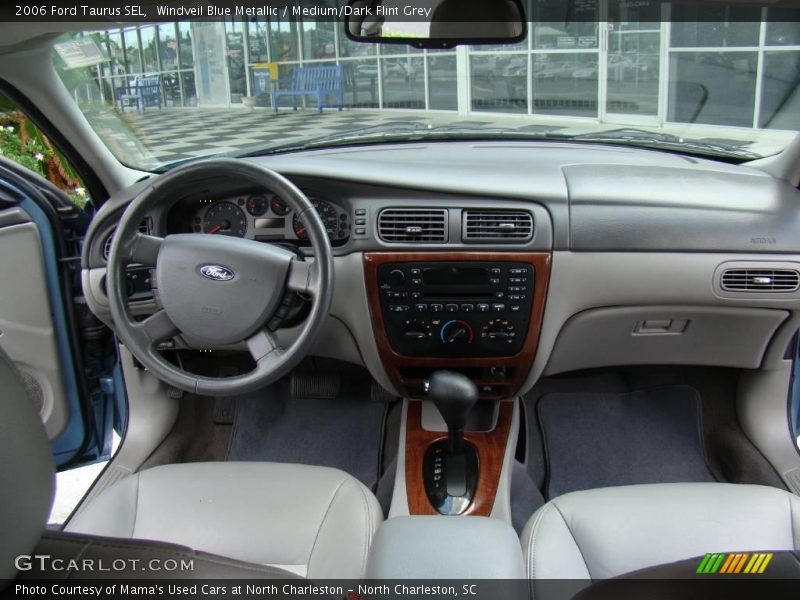 Windveil Blue Metallic / Medium/Dark Flint Grey 2006 Ford Taurus SEL