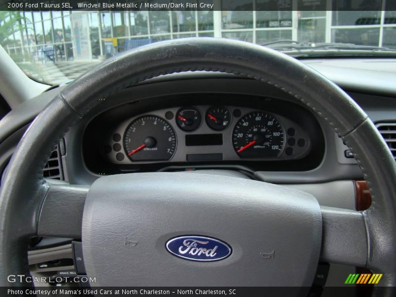 Windveil Blue Metallic / Medium/Dark Flint Grey 2006 Ford Taurus SEL