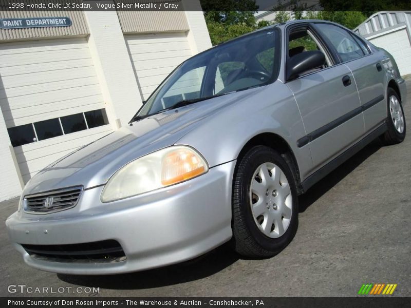 Vogue Silver Metallic / Gray 1998 Honda Civic LX Sedan