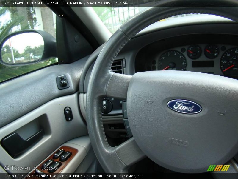 Windveil Blue Metallic / Medium/Dark Flint Grey 2006 Ford Taurus SEL