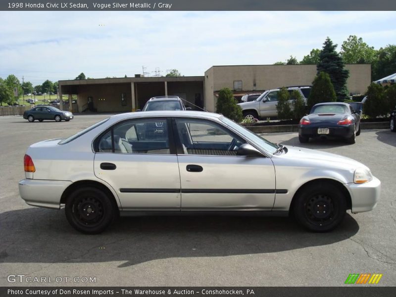 Vogue Silver Metallic / Gray 1998 Honda Civic LX Sedan