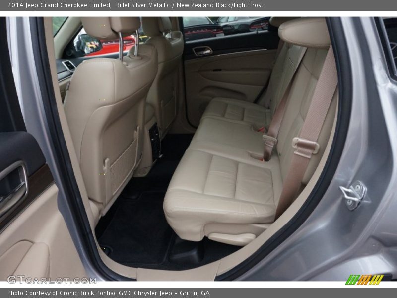 Rear Seat of 2014 Grand Cherokee Limited