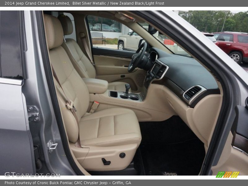 Billet Silver Metallic / New Zealand Black/Light Frost 2014 Jeep Grand Cherokee Limited