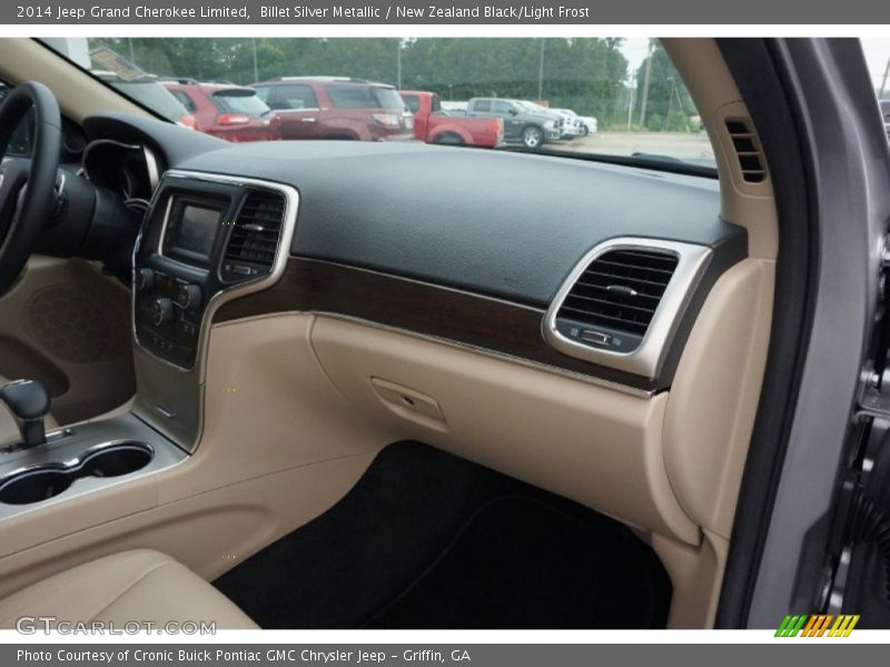 Billet Silver Metallic / New Zealand Black/Light Frost 2014 Jeep Grand Cherokee Limited