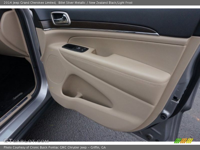 Billet Silver Metallic / New Zealand Black/Light Frost 2014 Jeep Grand Cherokee Limited