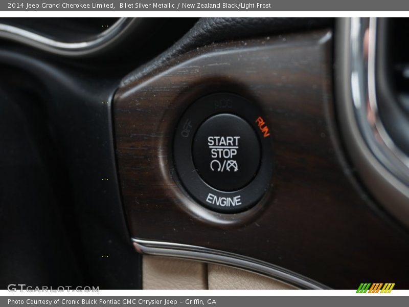 Billet Silver Metallic / New Zealand Black/Light Frost 2014 Jeep Grand Cherokee Limited