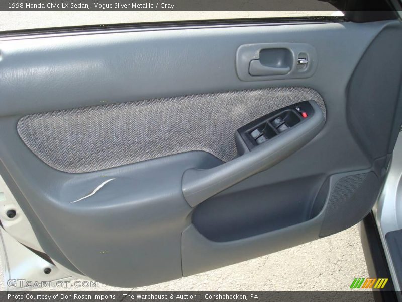Vogue Silver Metallic / Gray 1998 Honda Civic LX Sedan